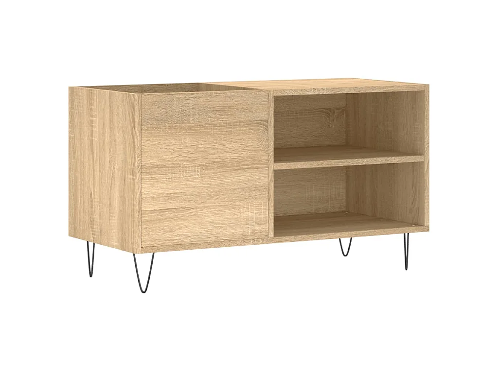 Plattenschrank Sonoma-Eiche 85x38x48 cm Holzwerkstoff