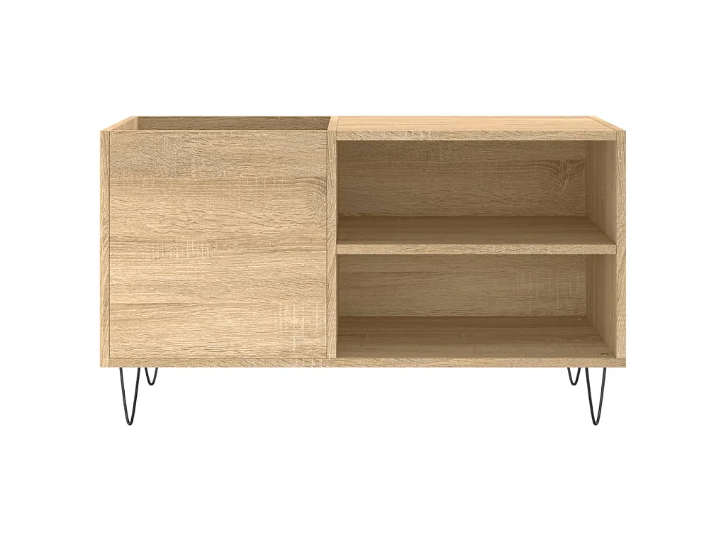 Plattenschrank Sonoma-Eiche 85x38x48 cm Holzwerkstoff