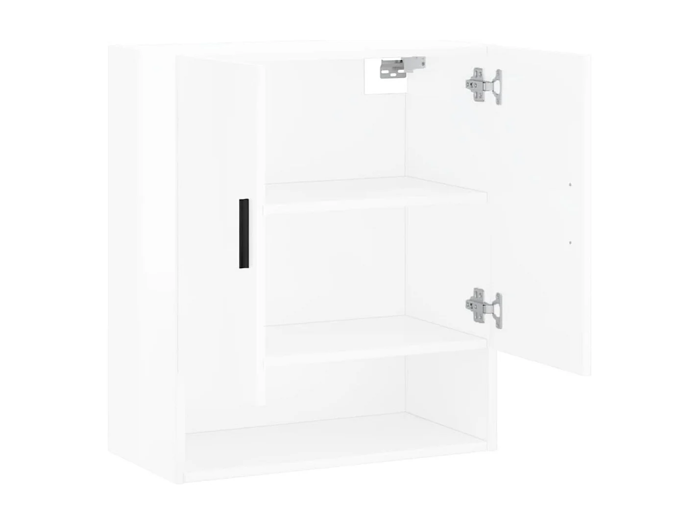 Armoire murale Blanc brillant 60x31x70 cm Bois d'ingénierie