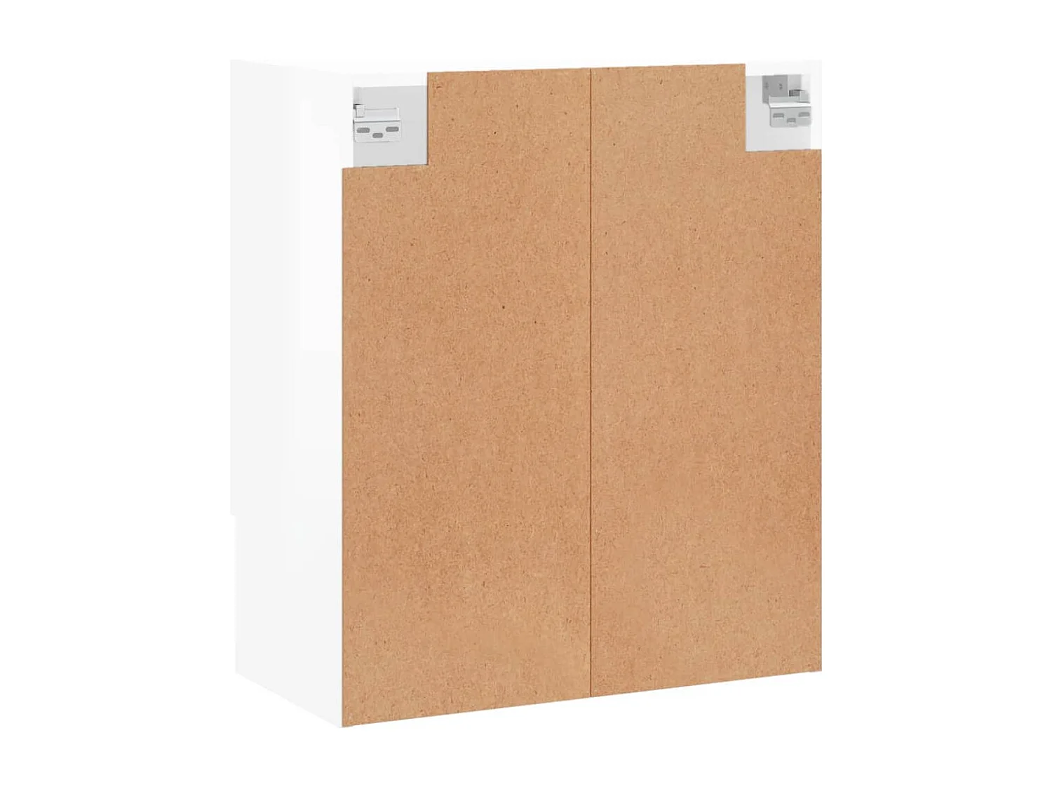 Armoire murale Blanc brillant 60x31x70 cm Bois d'ingénierie