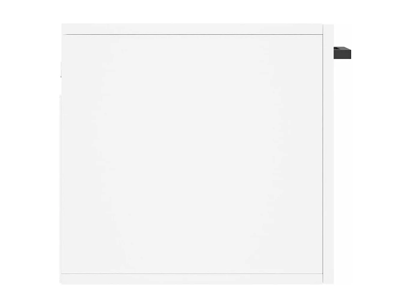 Armoire murale Blanc 60x36,5x35 cm Bois d'ingénierie