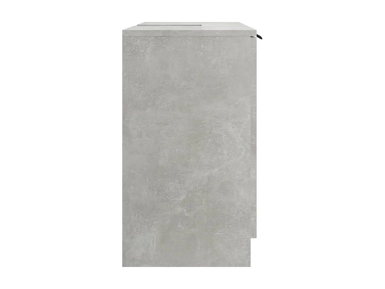 Mobile Bagno Grigio Cemento 64,5x33,5x59cm in Legno Multistrato