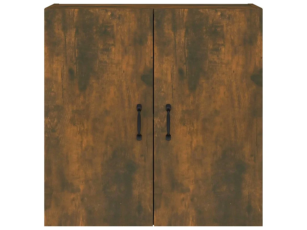 Mobile Pensile Rovere Fumo 60x31x60 cm Legno Multistrato