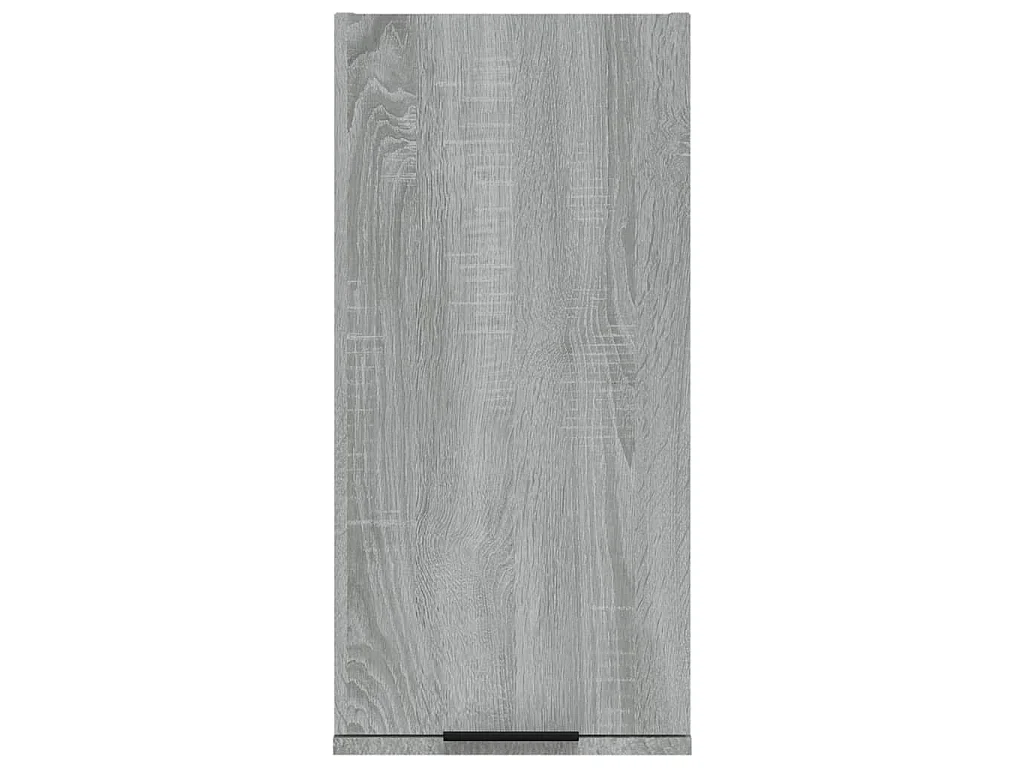 Badkamerkast wandgemonteerd 32x20x67 cm grijs sonoma eikenkleur