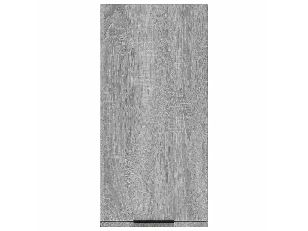 Badkamerkast wandgemonteerd 32x20x67 cm grijs sonoma eikenkleur