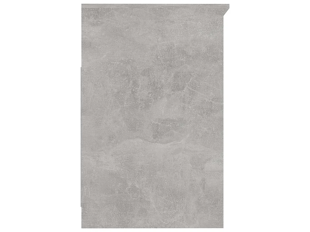 Armoire à tiroirs Gris béton 40x50x76 cm Bois d'ingénierie