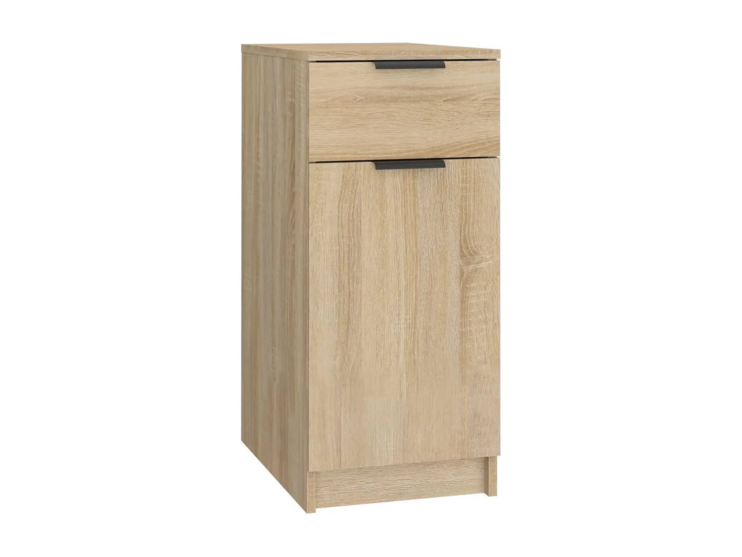 Armadietto da Scrivania Rovere Sonoma 33,5x50x75 cm Legno
