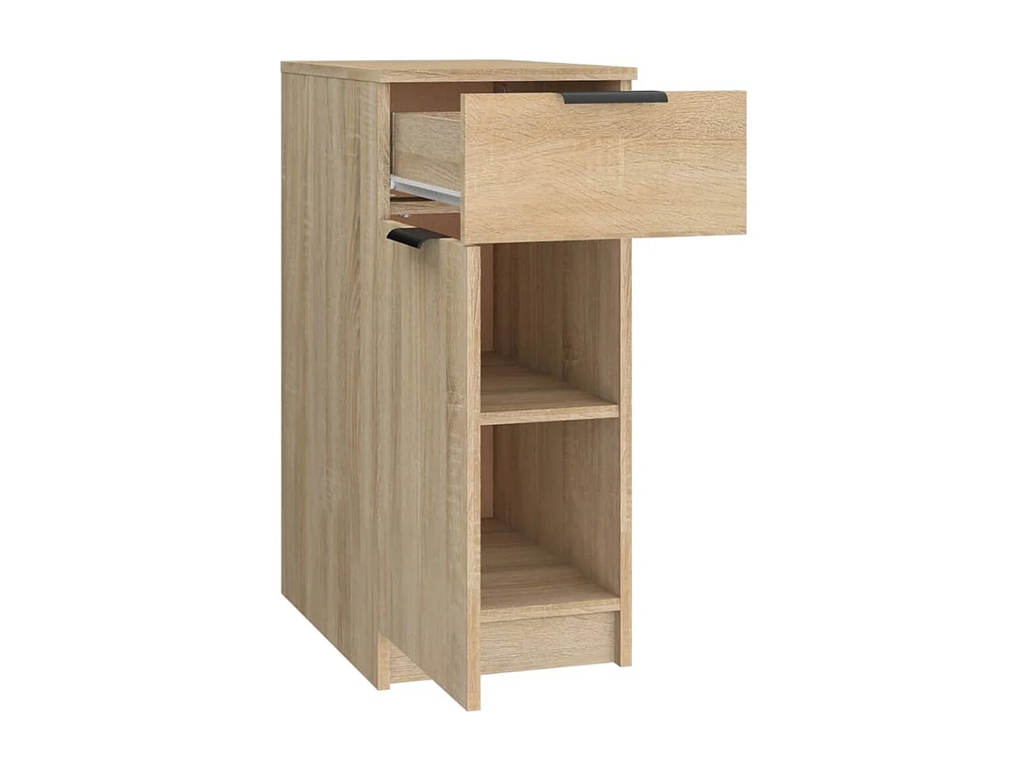 Armadietto da Scrivania Rovere Sonoma 33,5x50x75 cm Legno