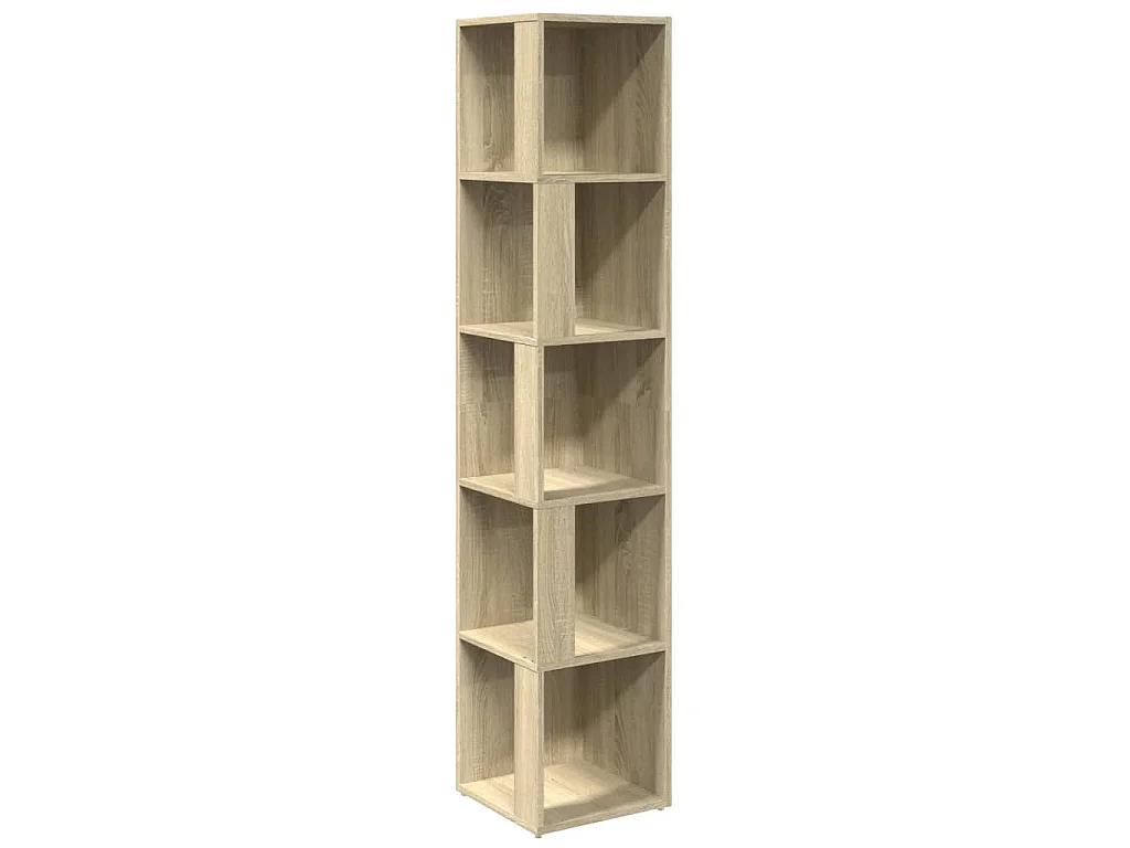 Armadio Angolare Rovere Sonoma 33x33x164,5 cm in Truciolato