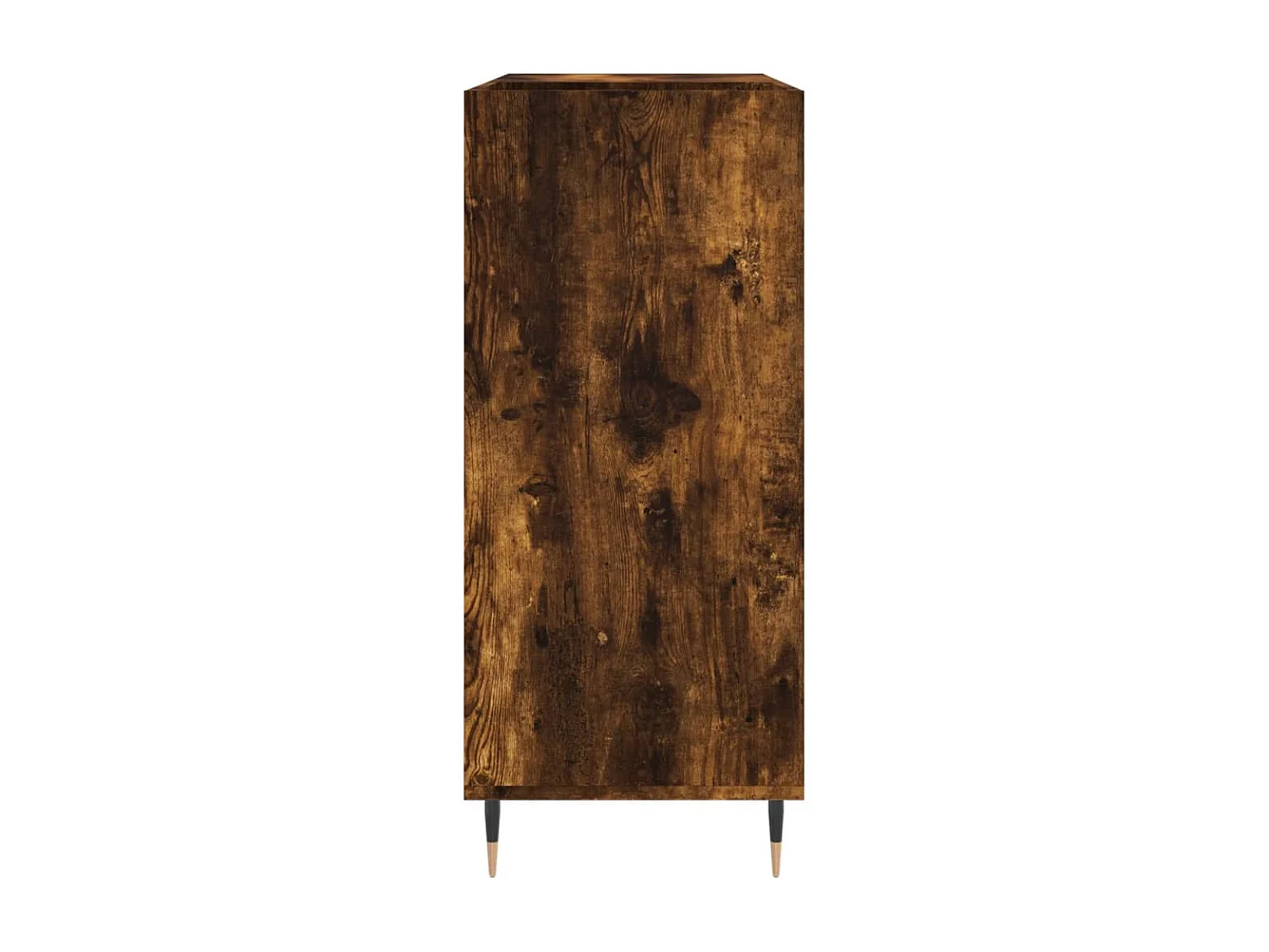 Plattenschrank Räuchereiche 84,5x38x89 cm Holzwerkstoff
