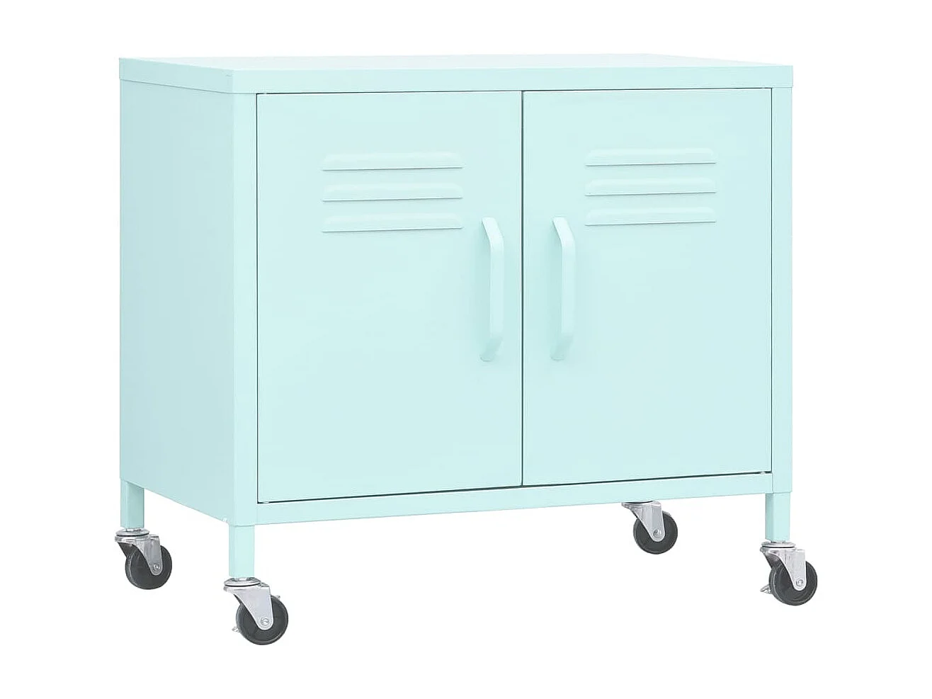 Armoire de rangement Menthe 60x35x56 cm Acier