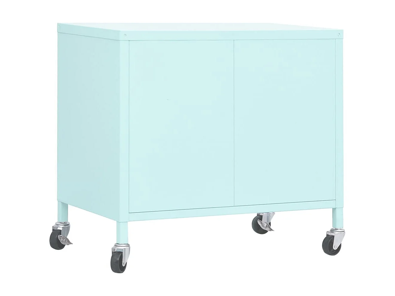 Armoire de rangement Menthe 60x35x56 cm Acier