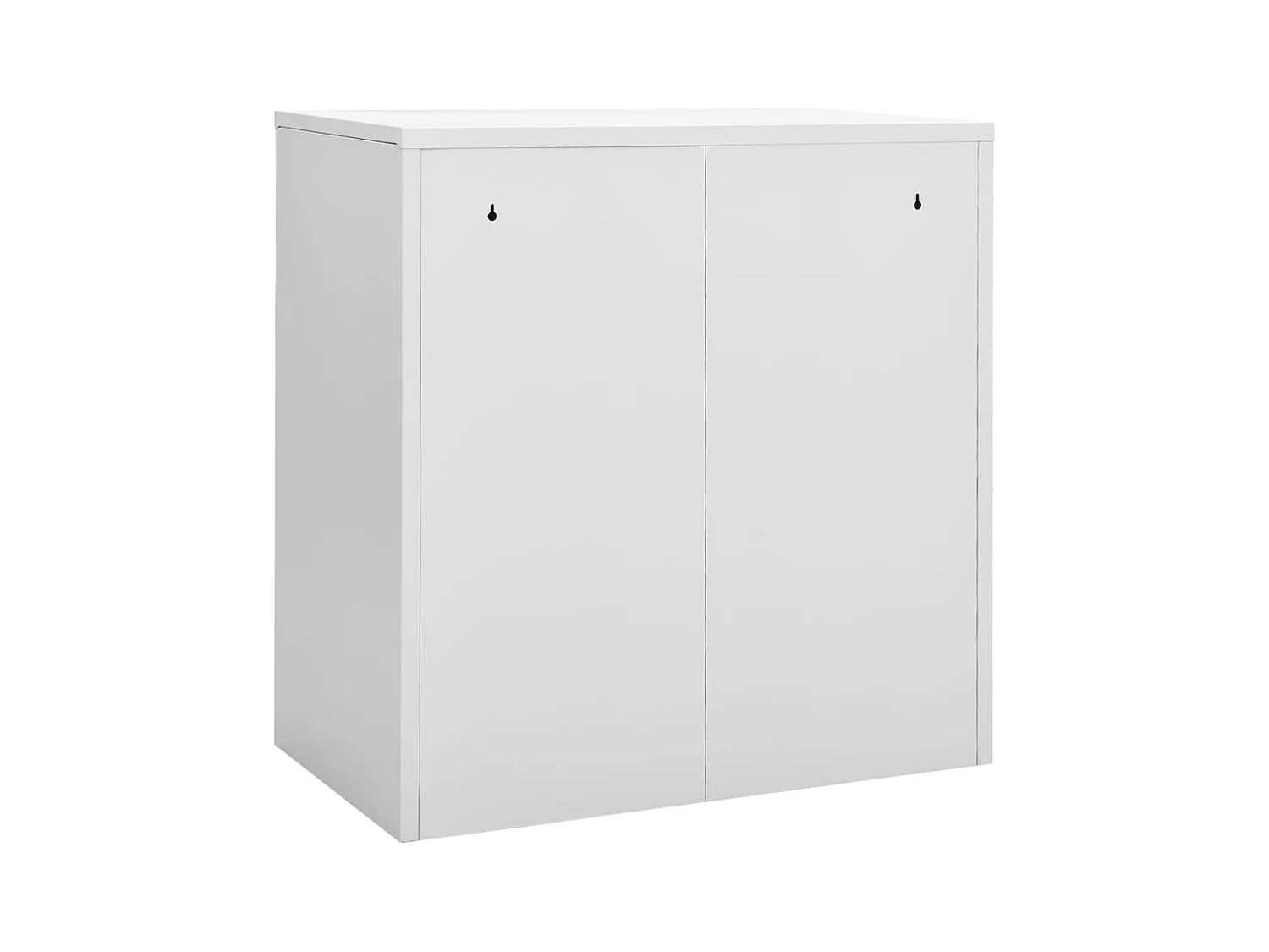 Armoire à casiers Gris clair 90x45x92,5 cm Acier