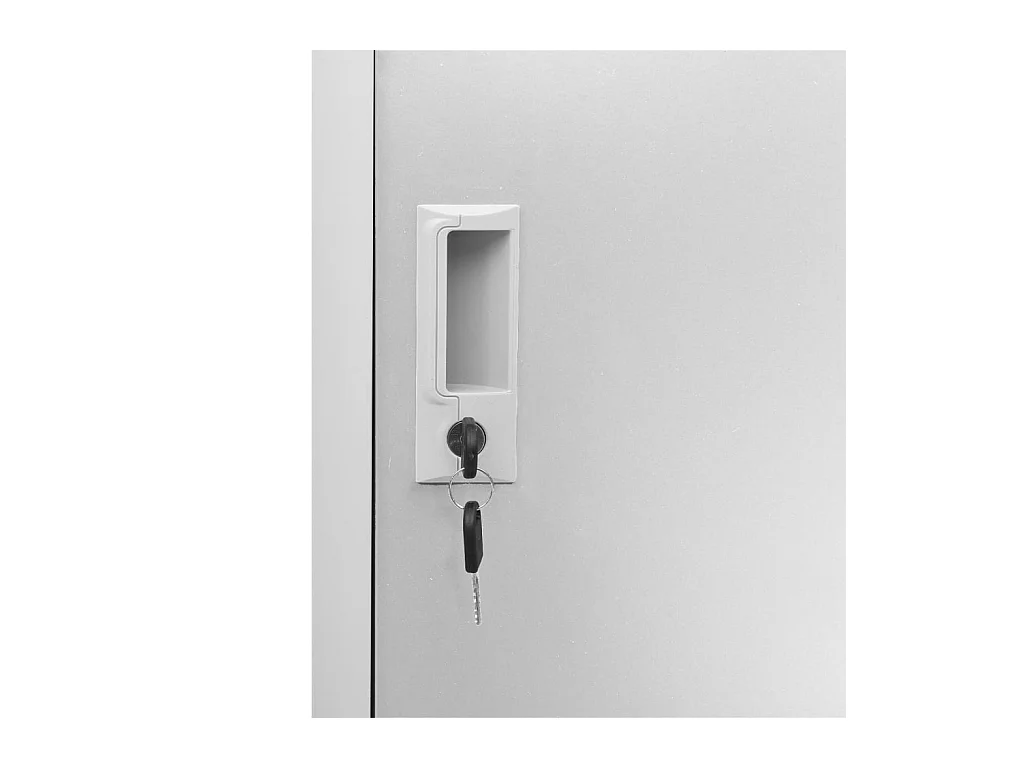 Armoire à casiers Gris clair 90x45x92,5 cm Acier