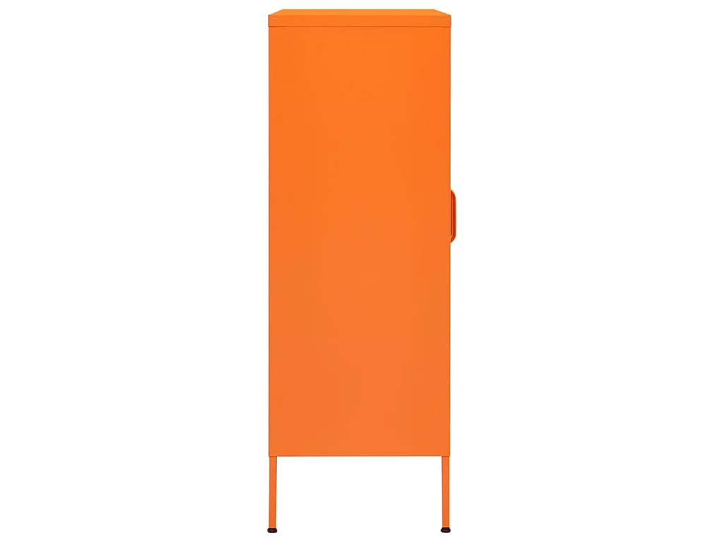 Armoire de rangement Orange 80x35x101,5 cm Acier