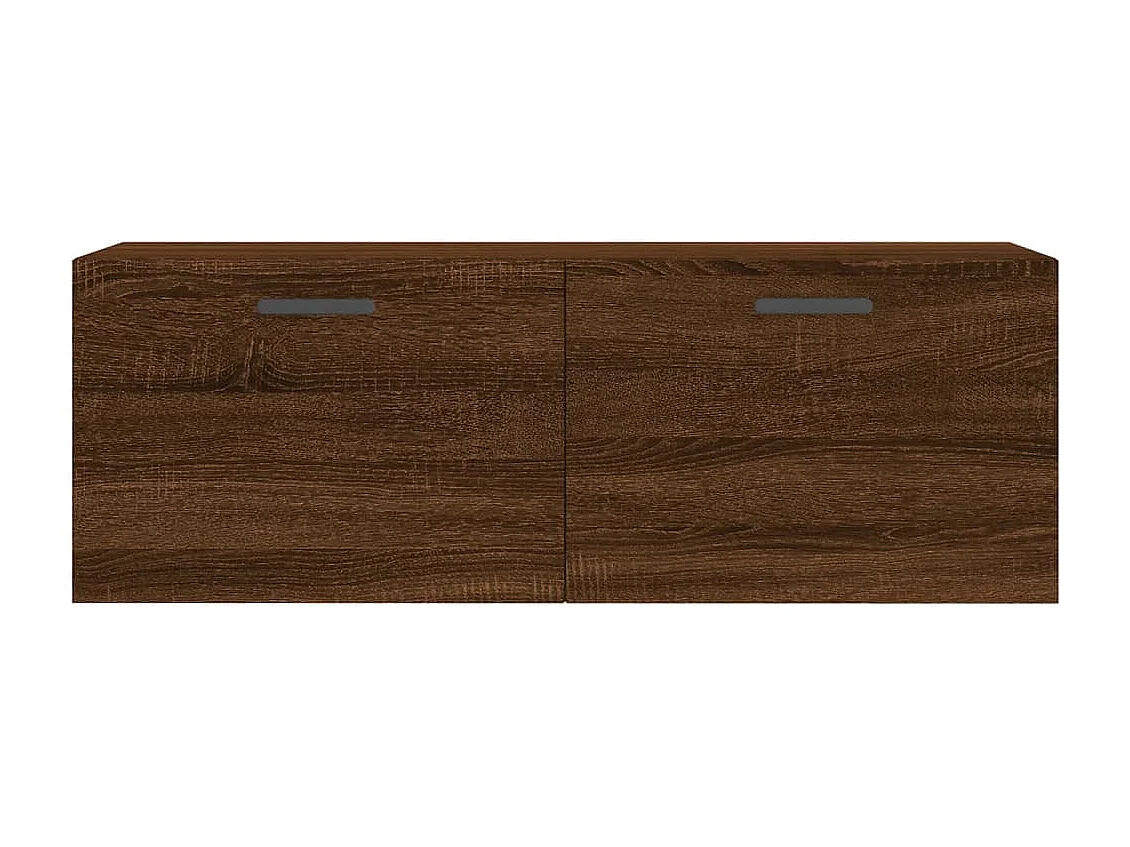 Armoire murale chêne marron 100x36,5x35 cm bois d'ingénierie