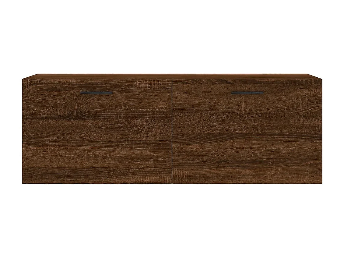 Armoire murale chêne marron 100x36,5x35 cm bois d'ingénierie