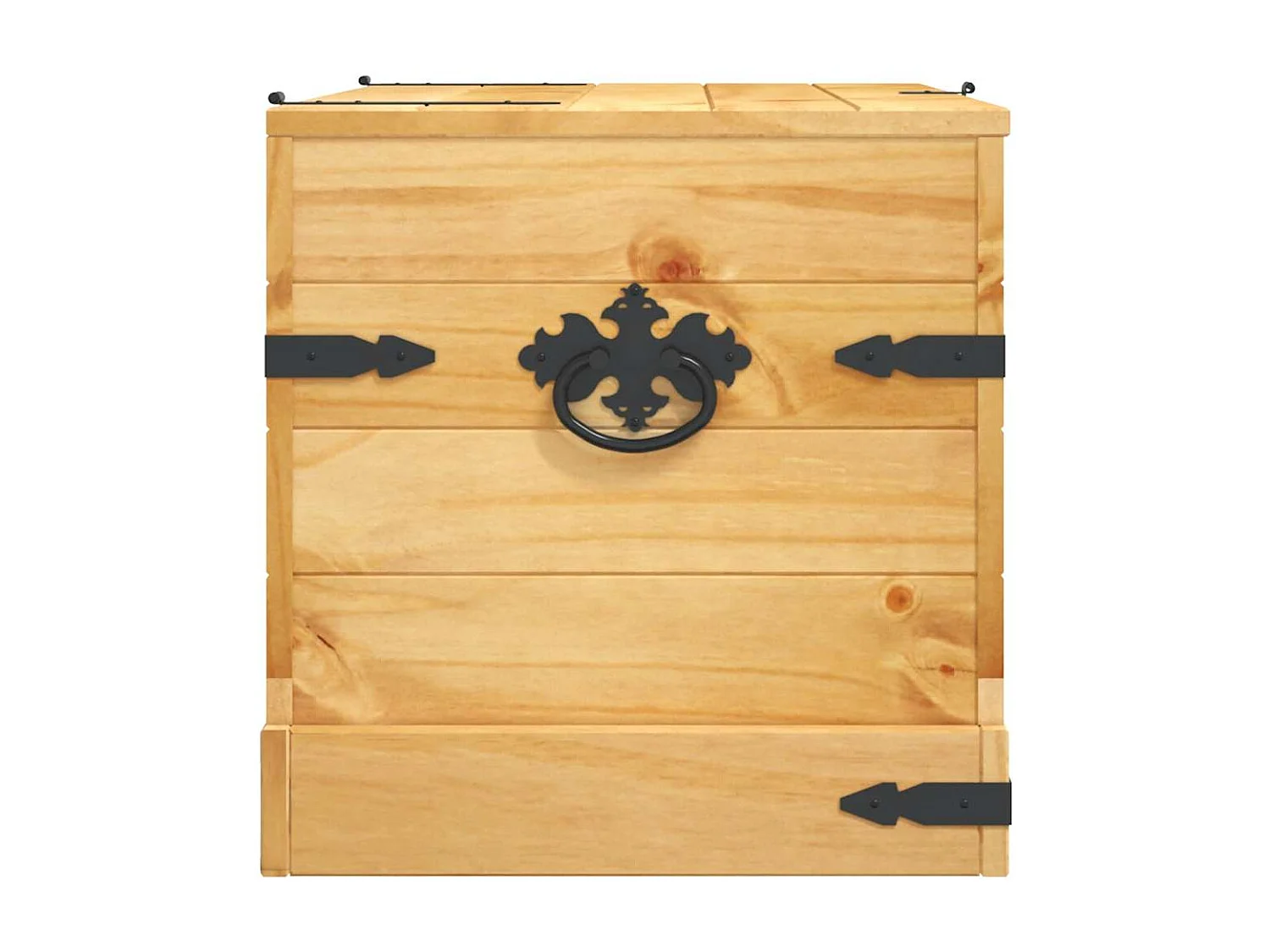 Opbergkist Mexicaans grenenhout Corona-stijl 91x49,5x47 cm