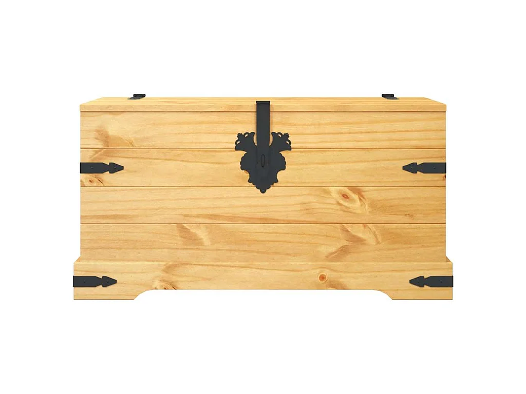 Opbergkist Mexicaans grenenhout Corona-stijl 91x49,5x47 cm