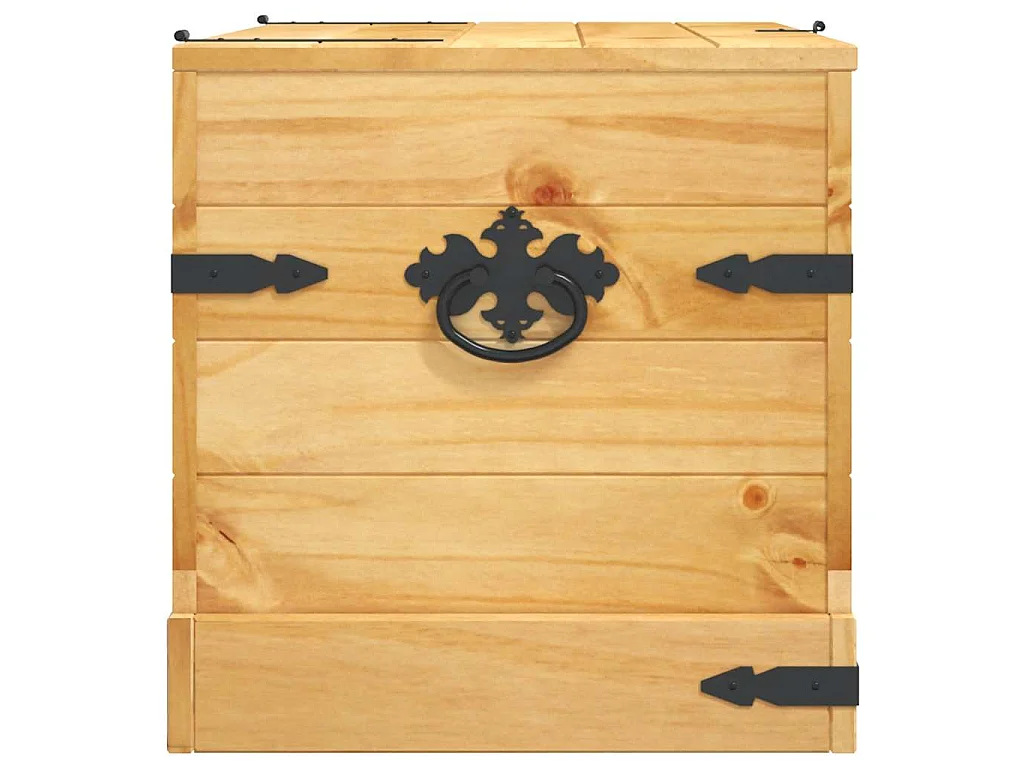 Opbergkist Mexicaans grenenhout Corona-stijl 91x49,5x47 cm