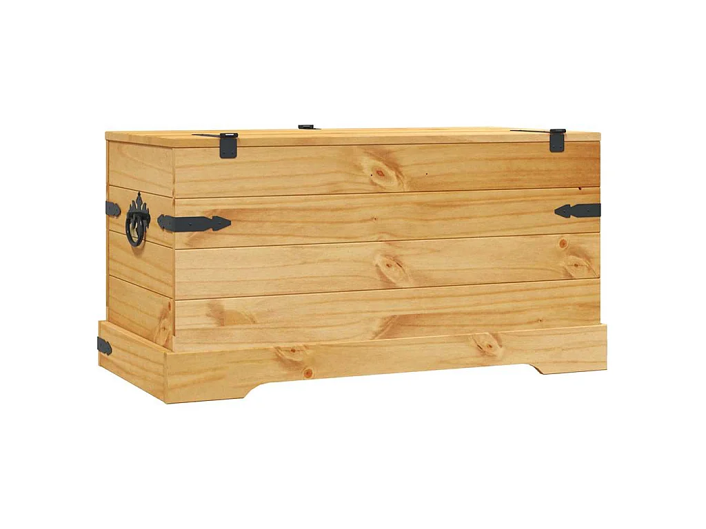Opbergkist Mexicaans grenenhout Corona-stijl 91x49,5x47 cm