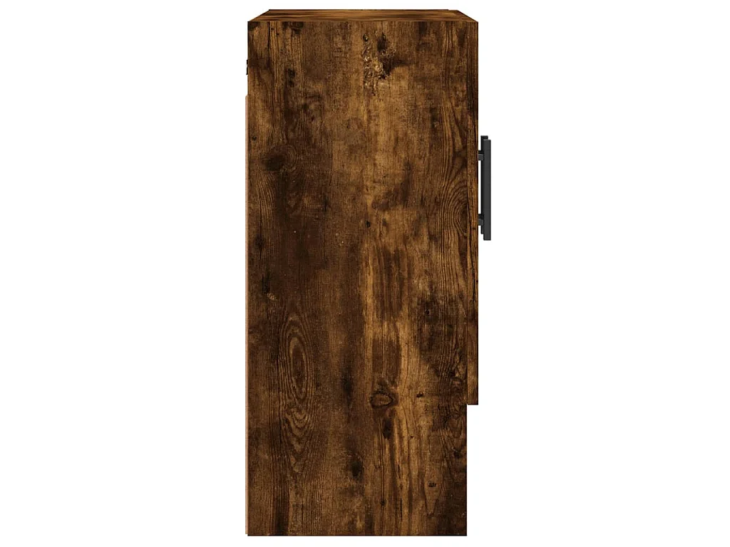 Armoire murale chêne fumé 60x31x70 cm bois d'ingénierie