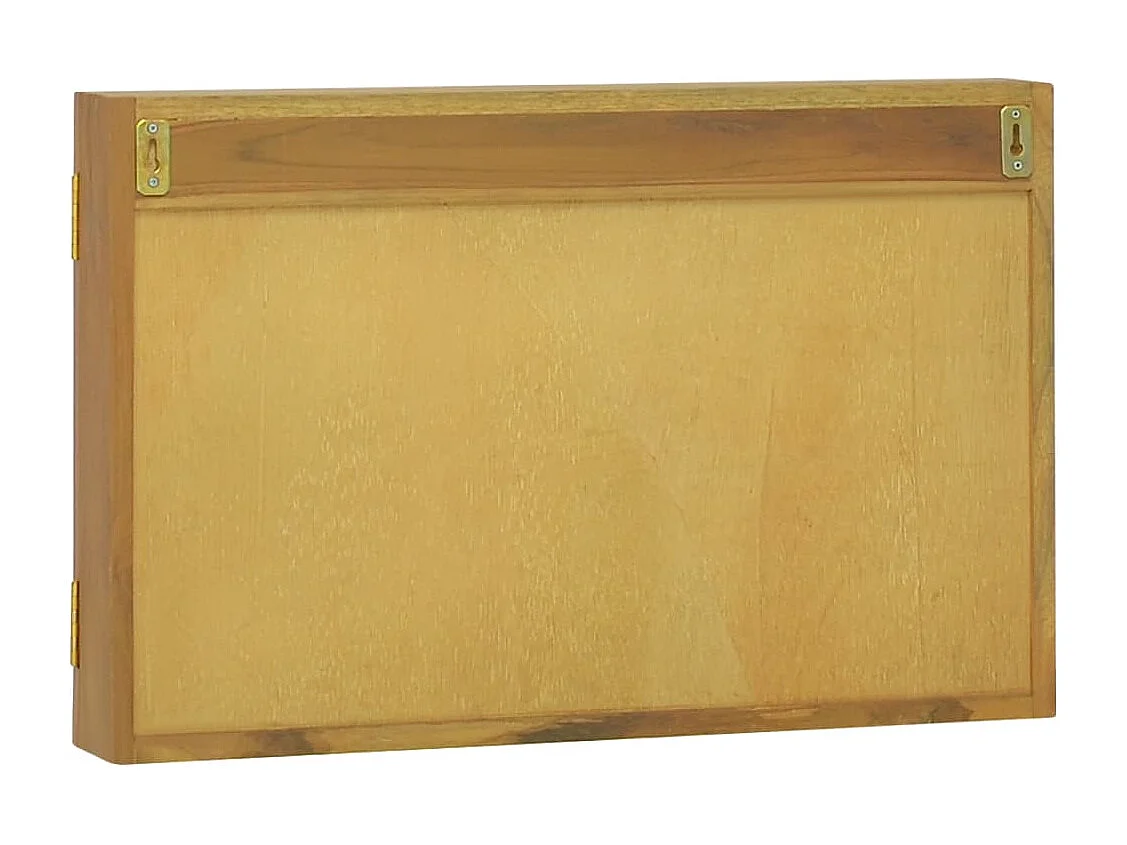 Armoire à miroir 60x10x40 cm Bois de teck solide