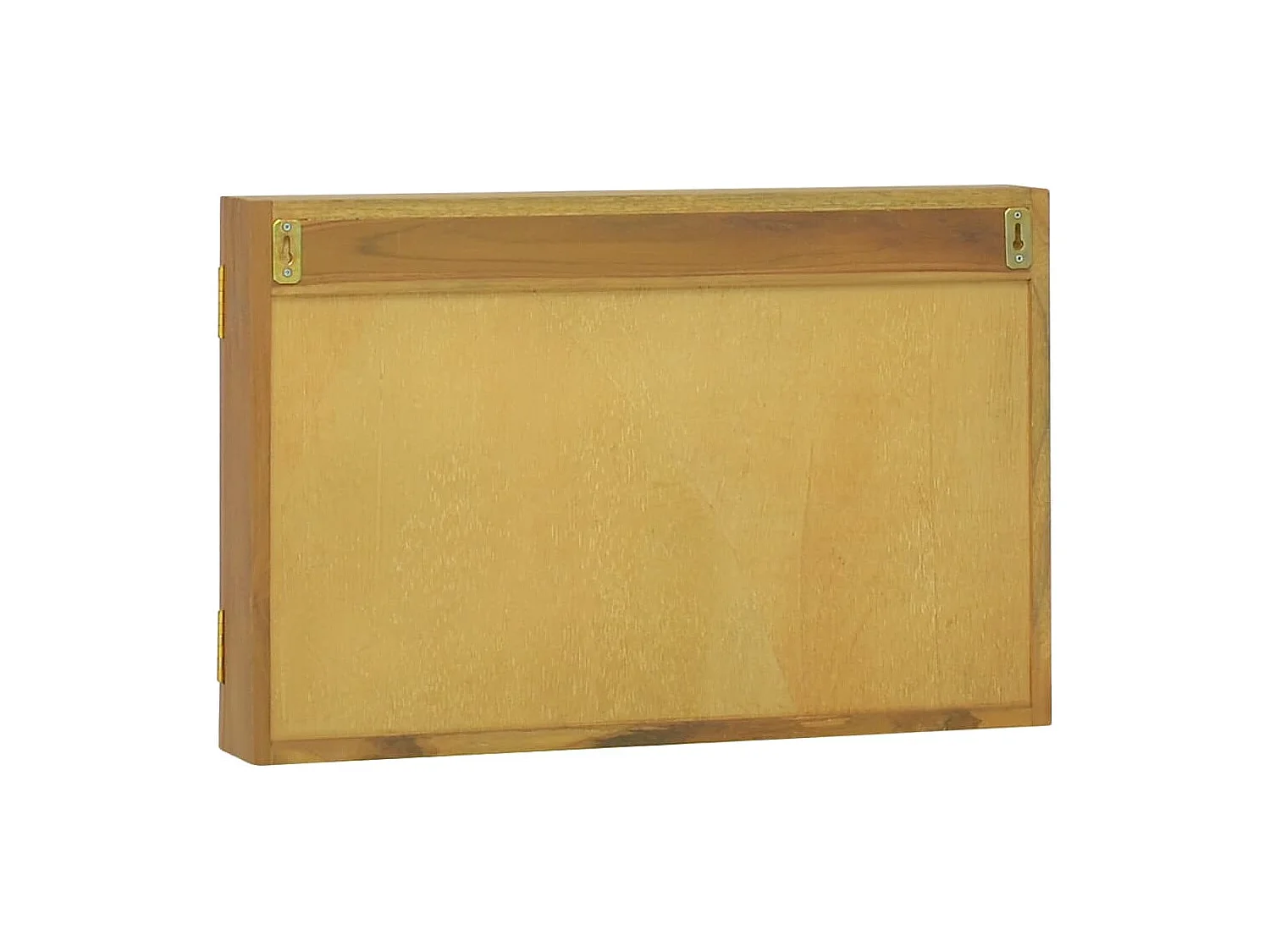 Spiegelkast 60x10x40 cm massief teakhout