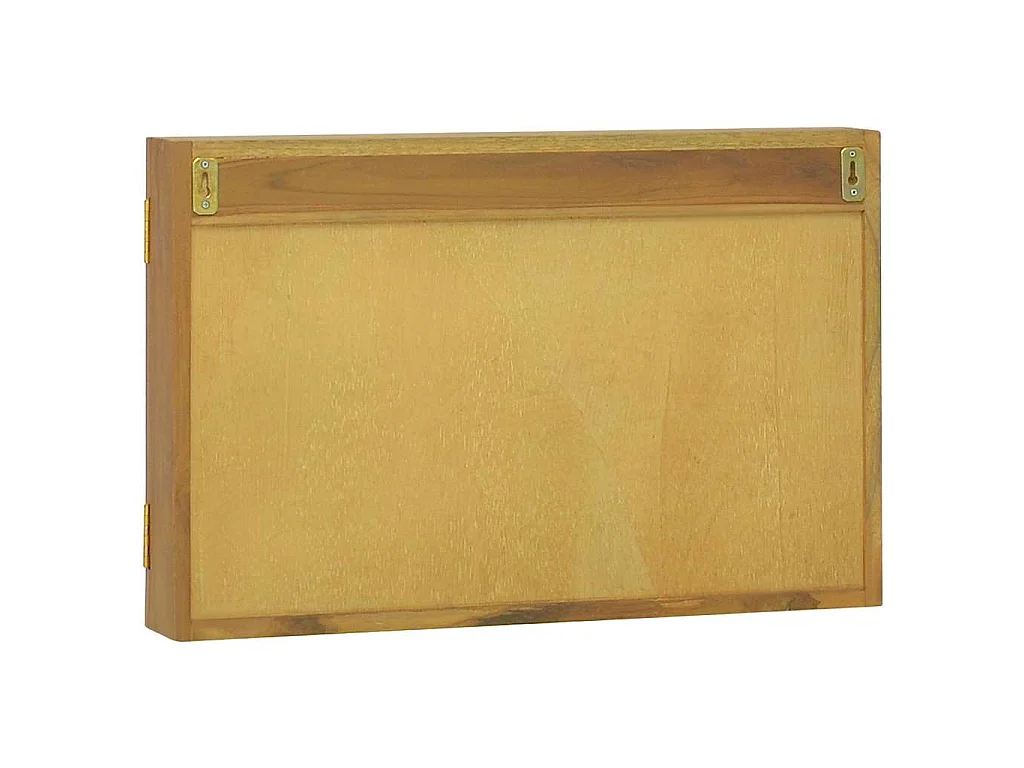 Spiegelschrank 60x10x40 cm Massivholz Teak
