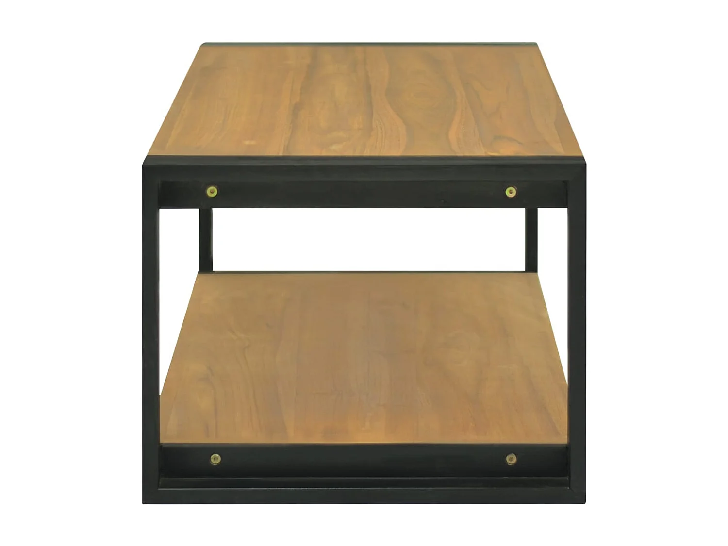 Wand-Badregal 110x45x35 cm Massivholz Teak