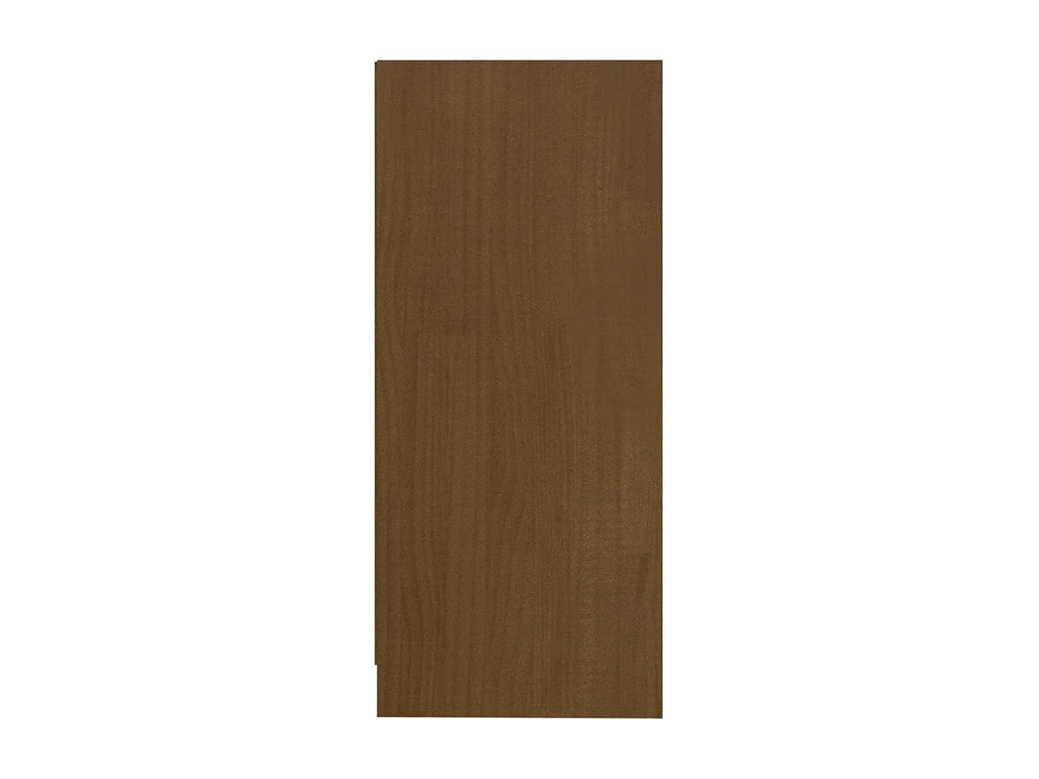 Credenza Marrone Ambra 35,5x33,5x76cm in Legno Massello di Pino