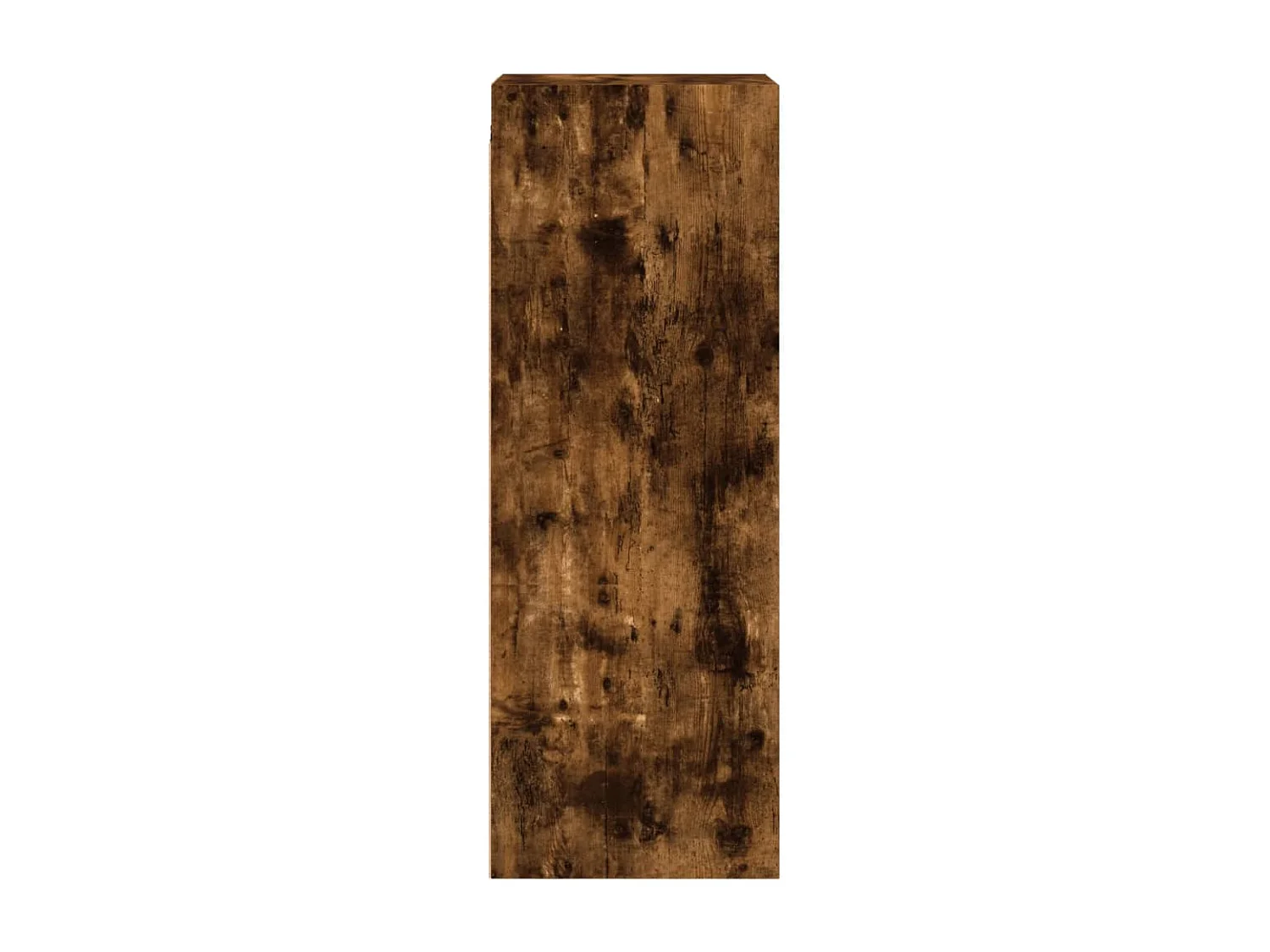Armoire murale avec portes en verre chêne fumé 35x37x100 cm
