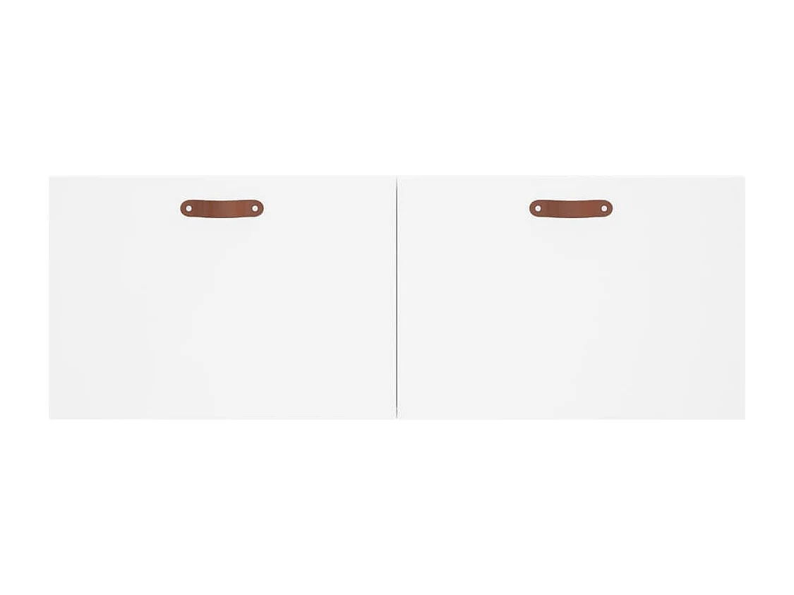 Armoire murale blanc 100x36,5x35 cm bois d'ingénierie