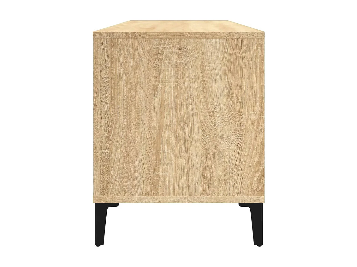 Armoire à disques chêne sonoma 100x38x48 cm bois d'ingénierie