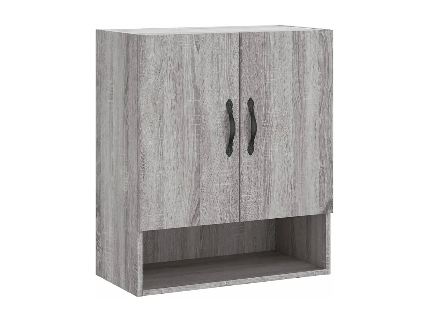 Wandschrank Grau Sonoma 60x31x70 cm Holzwerkstoff