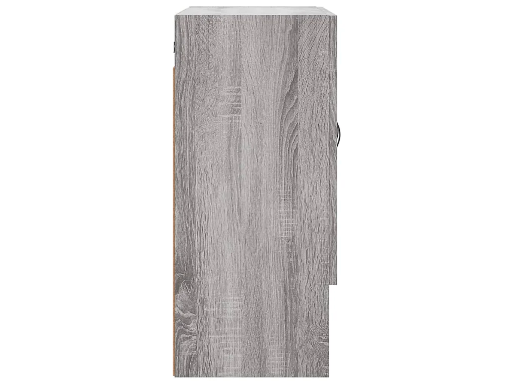 Armoire murale sonoma gris 60x31x70 cm bois d'ingénierie