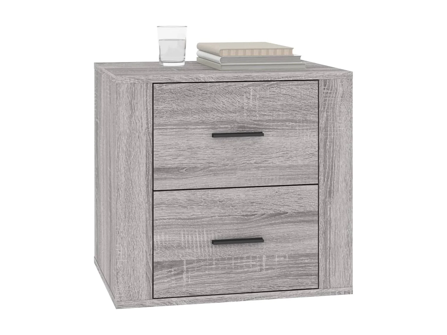 Nachttisch Grau Sonoma 50x39x47 cm