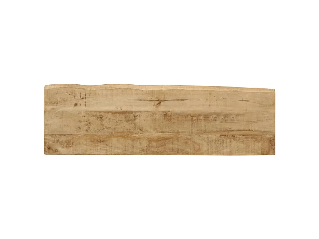 Table console à live edge 105x33x76 cm bois de manguier massif