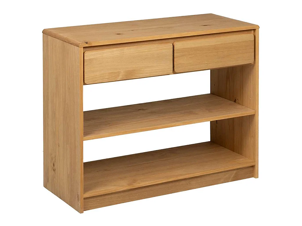 Konsolentisch SAUDA Eiche-Optik 89,5x36,5x73 cm Kiefernholz