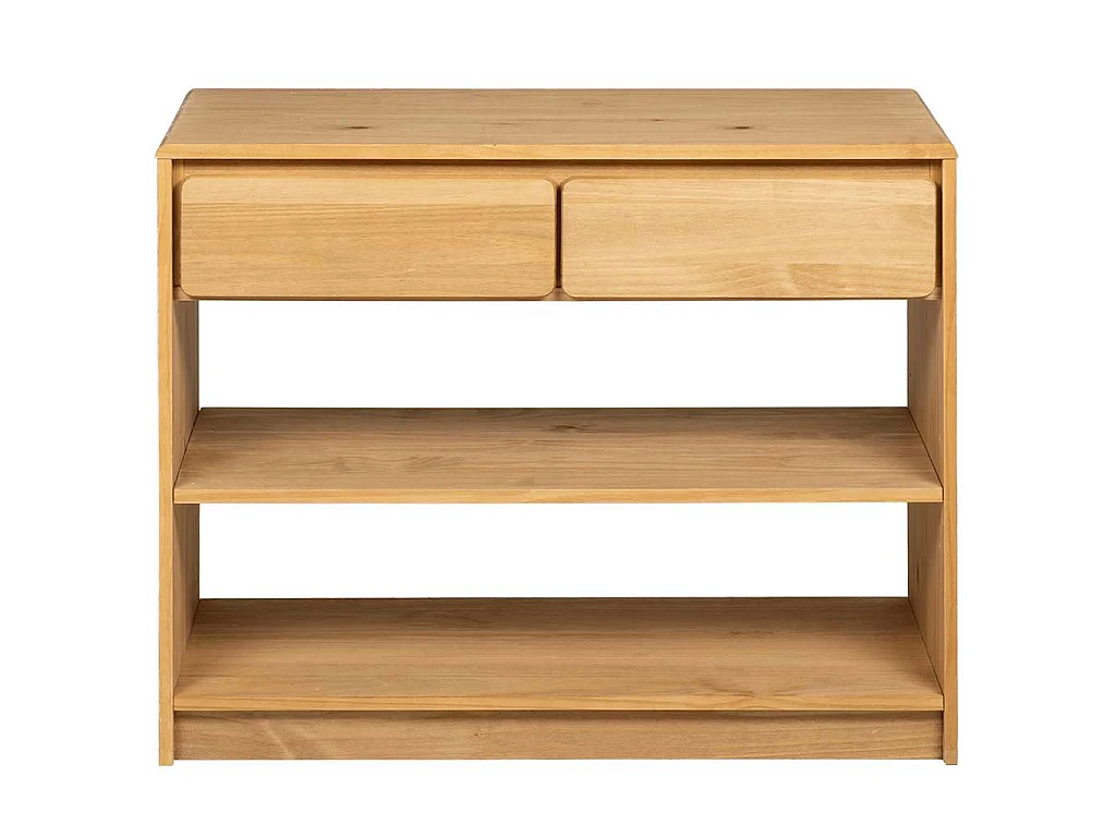 Konsolentisch SAUDA Eiche-Optik 89,5x36,5x73 cm Kiefernholz