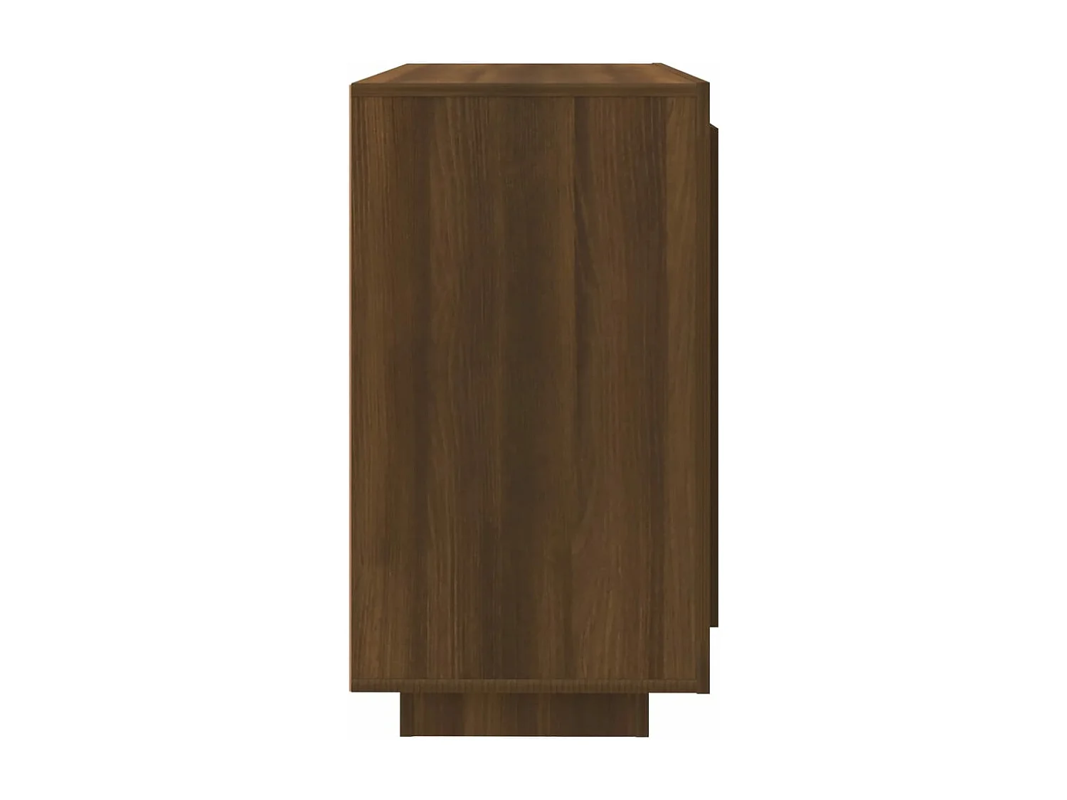 Buffet Chêne marron 80x40x75 cm Bois d'ingénierie