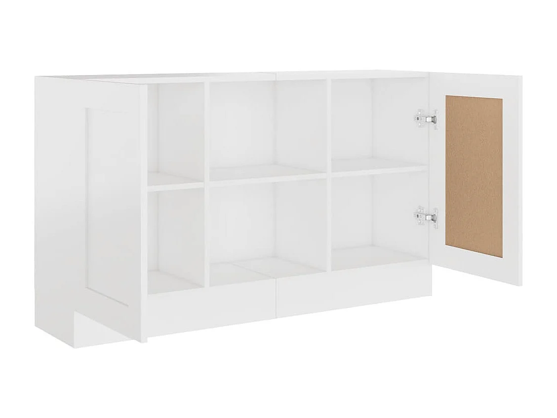 Buffet Blanc 120x30,5x70 cm Bois d'ingénierie