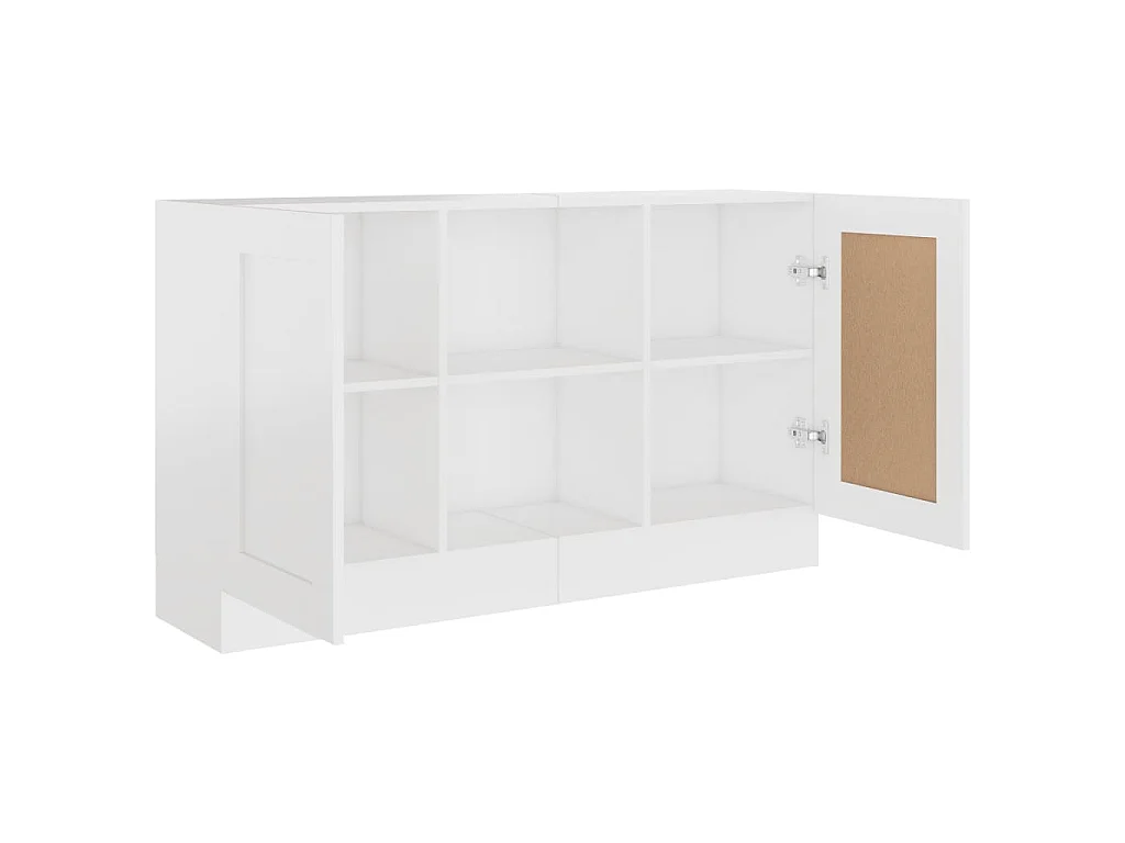 Buffet Blanc 120x30,5x70 cm Bois d'ingénierie