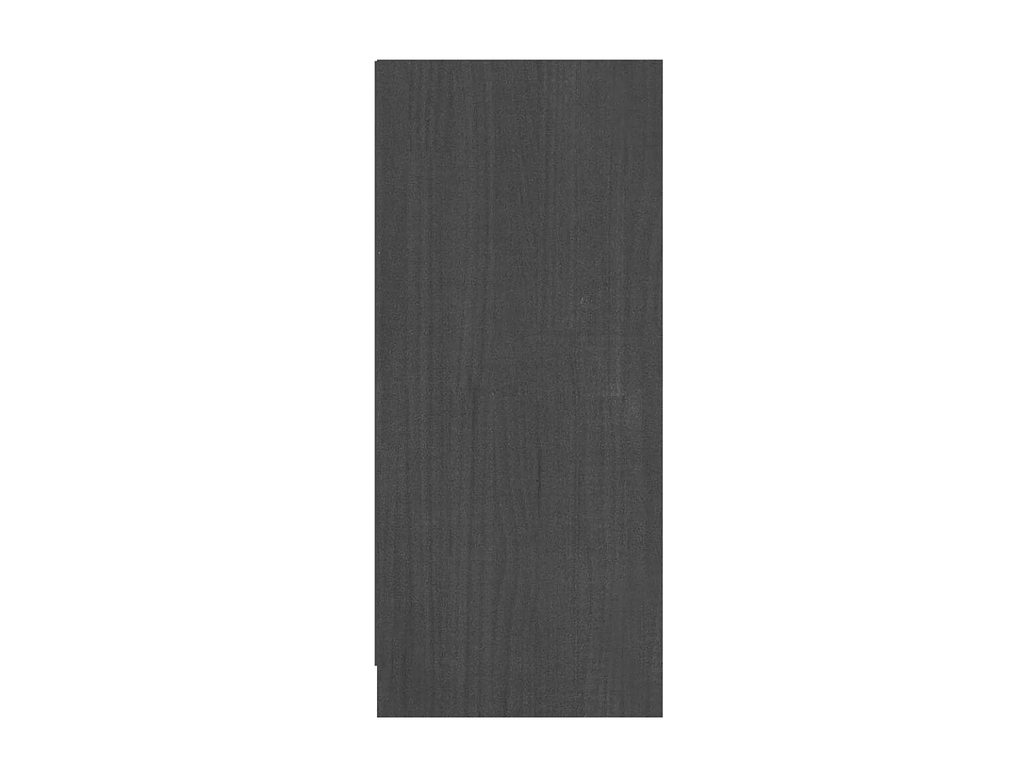 Aparador pinho maciço 70x33x76 cm cinzento