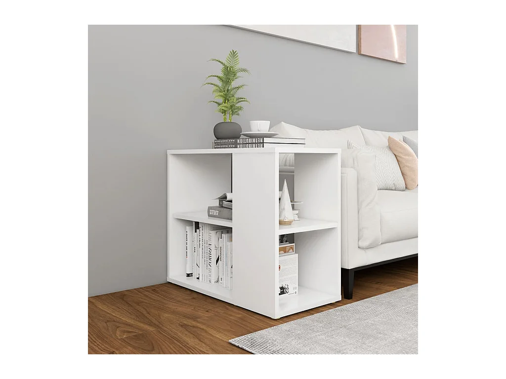 Armoire latérale Blanc 60x30x50 cm Aggloméré