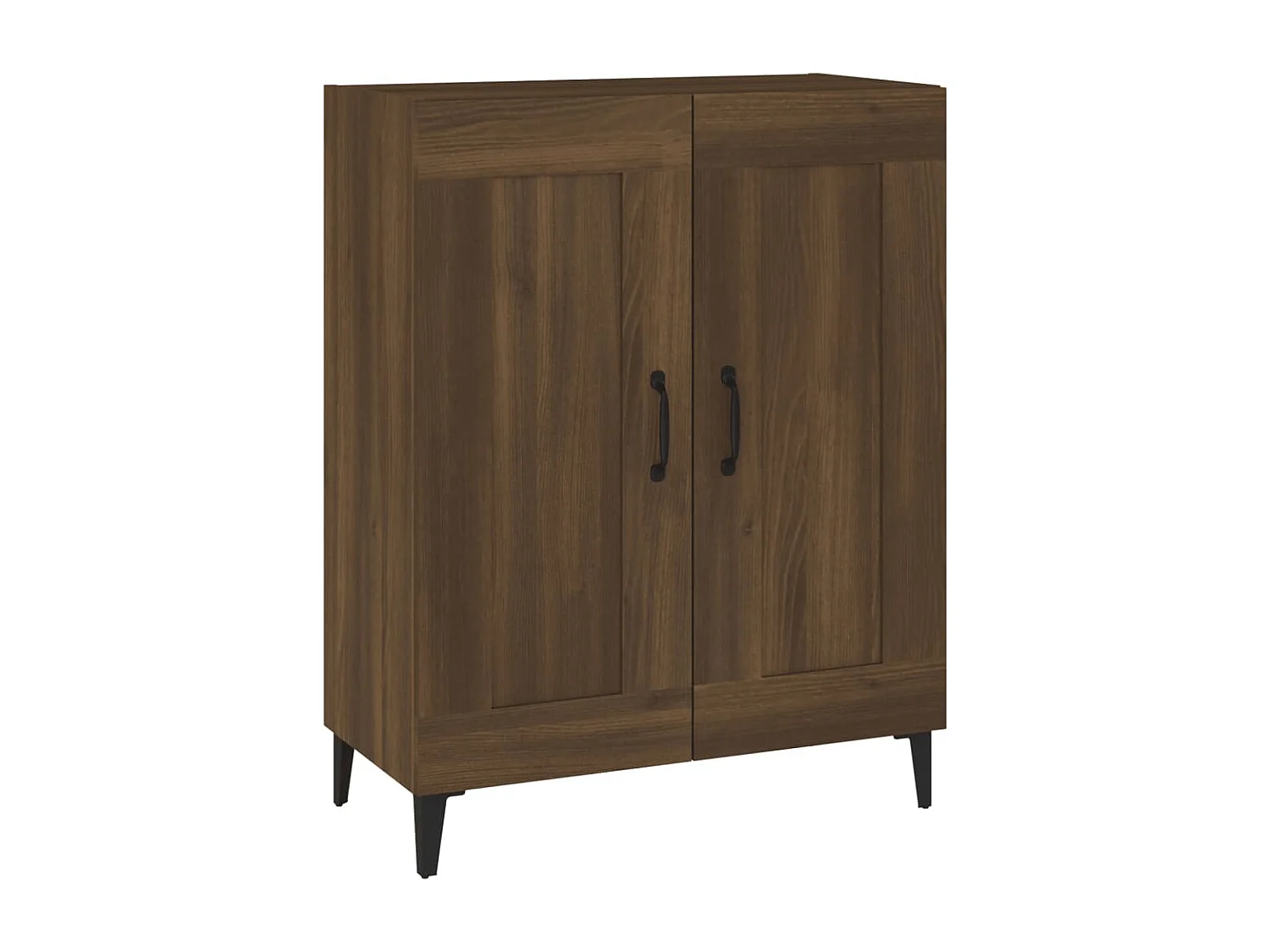 Sideboard Braun Eichen-Optik 69,5x34x90 cm Holzwerkstoff