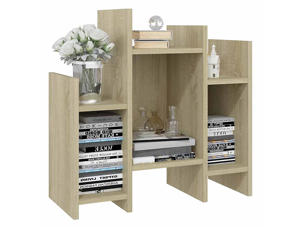 Credenza Rovere Sonoma 60x26x60 cm in Legno Multistrato