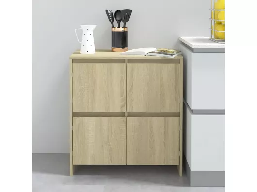 Kauf Unique Sideboard Sonoma-Eiche 70x41x75 cm Holzwerkstoff