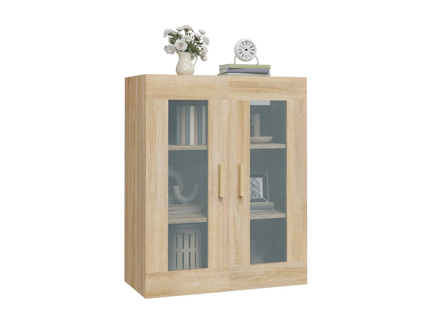 Armoire murale suspendue Chêne sonoma 69,5x34x90 cm