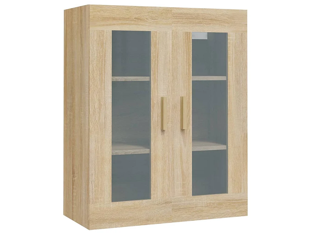 Armoire murale suspendue Chêne sonoma 69,5x34x90 cm